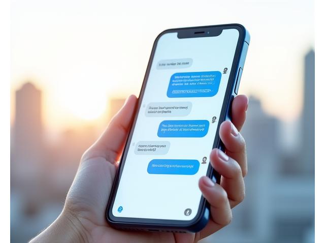 Chatbot interface demonstrating natural language processing and customer service