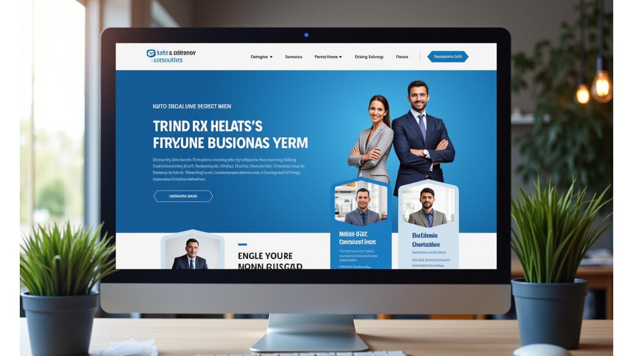 Professional website for Mission Consulting showcasing their services and team