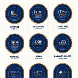 Badges and logos of legal bar associations and certifications displayed prominently